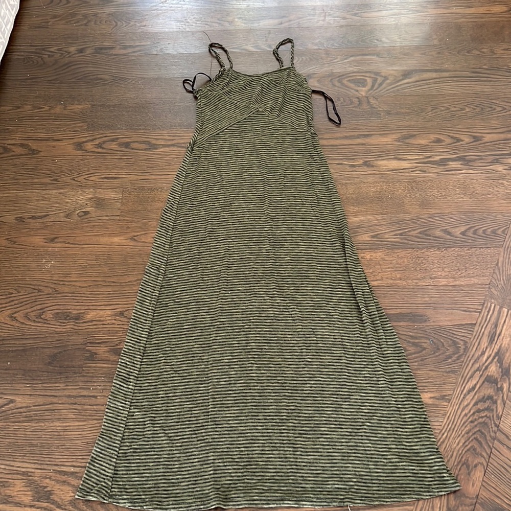 Stripped Maxi Dress